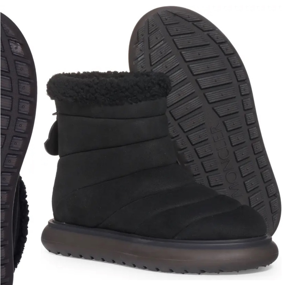 Moncler Faux Fur Boots